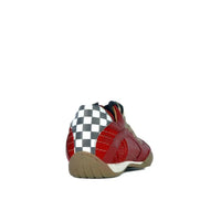 Men's Racing Sneaker in Corsa Rosso (Red and Sand)