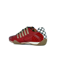 Men's Racing Sneaker in Corsa Rosso (Red and Sand)