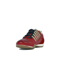 Men's Racing Sneaker in Corsa Rosso (Red and Sand)