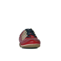 Men's Racing Sneaker in Corsa Rosso (Red and Sand)