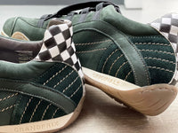 Men's Racing Sneaker in Brexit Green (Dark Green and Black)