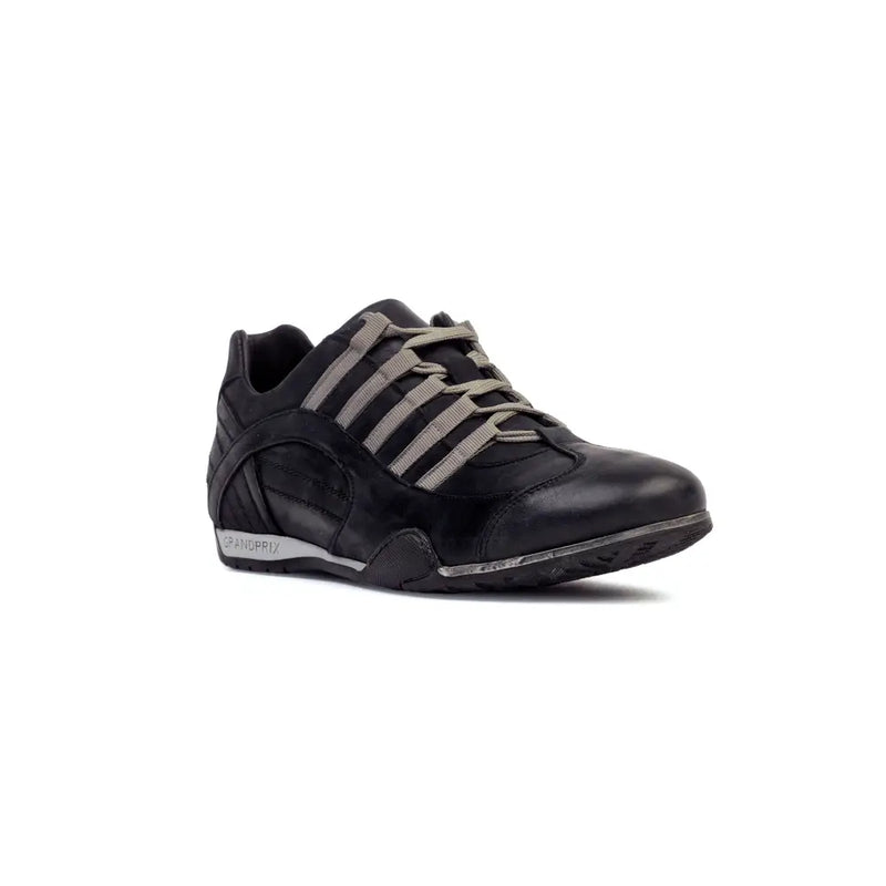 Men's GrandPrix Sneaker in Asphalt (Black and Gray)