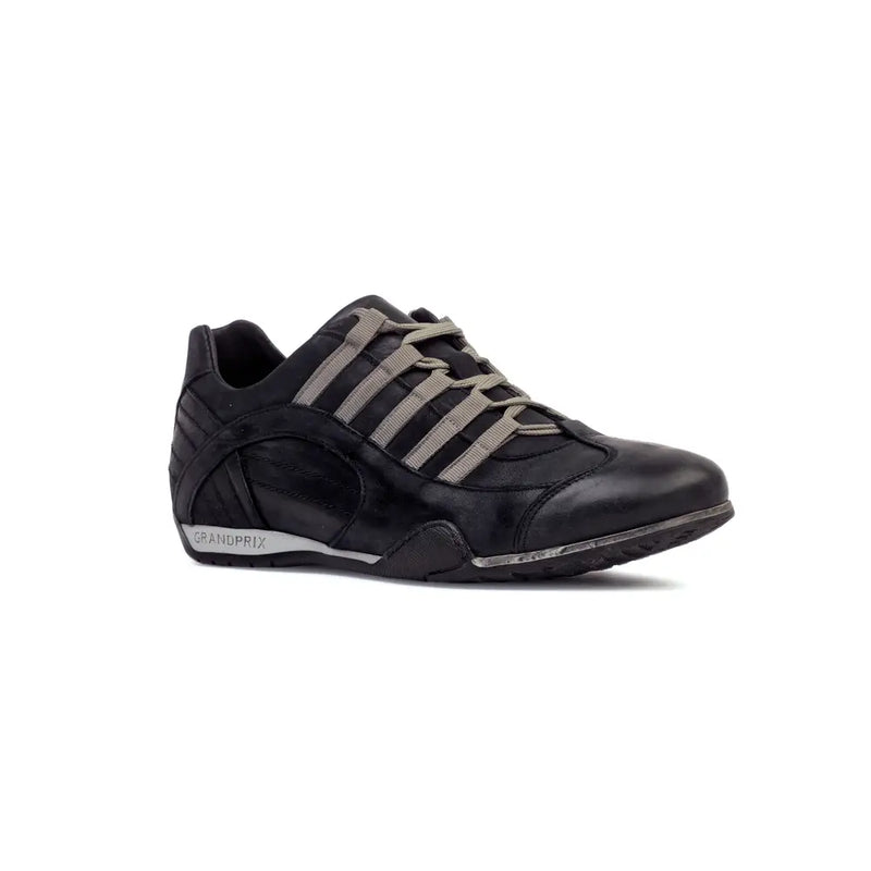 Men's GrandPrix Sneaker in Asphalt (Black and Gray)