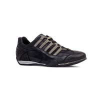 Men's GrandPrix Sneaker in Asphalt (Black and Gray)