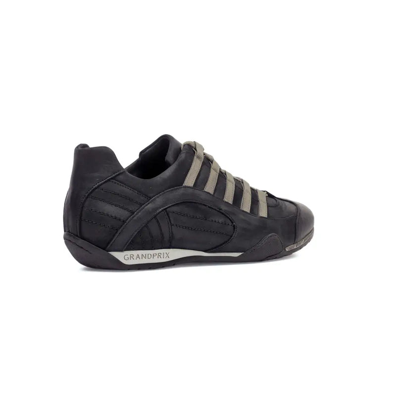 Men's GrandPrix Sneaker in Asphalt (Black and Gray)