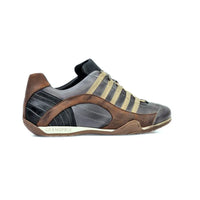 Men's GrandPrix Sneaker in Beach Club (Faded Navy and Brown)