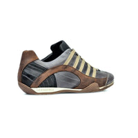 Men's GrandPrix Sneaker in Beach Club (Faded Navy and Brown)