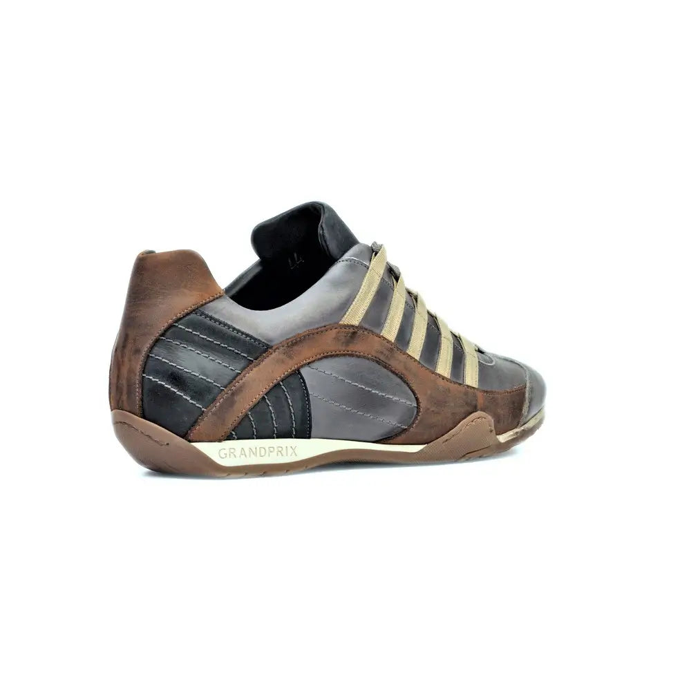 Men's GrandPrix Sneaker in Beach Club (Faded Navy and Brown)