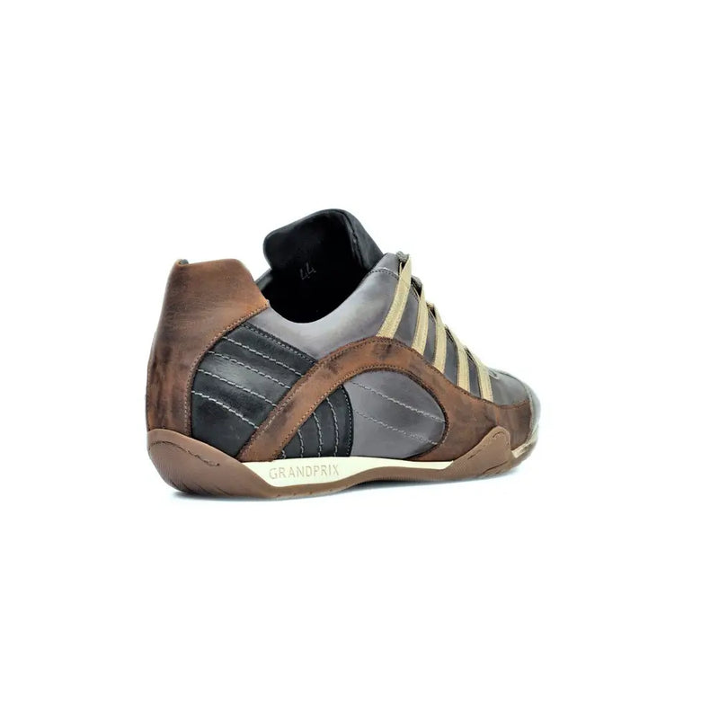 Men's GrandPrix Sneaker in Beach Club (Faded Navy and Brown)