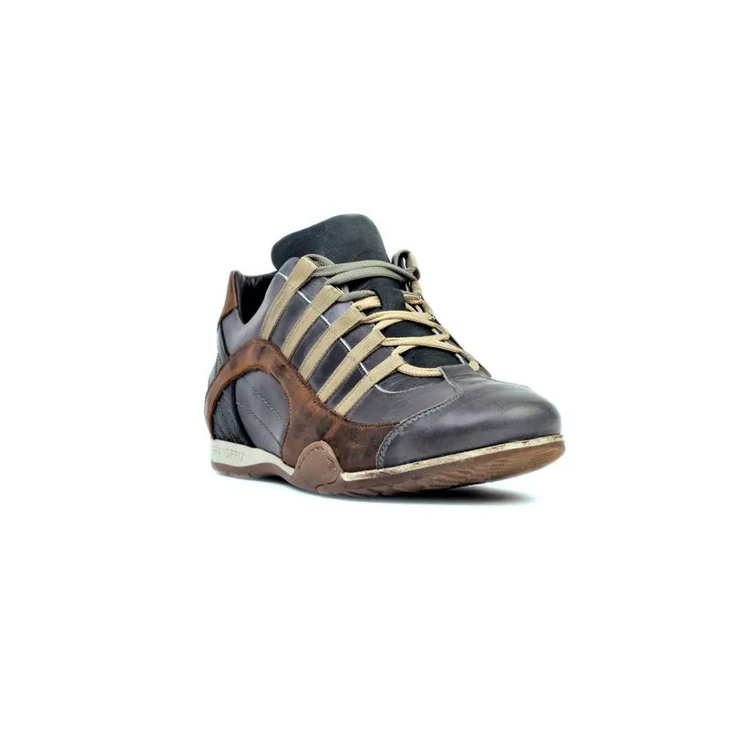 Men's GrandPrix Sneaker in Beach Club (Faded Navy and Brown)