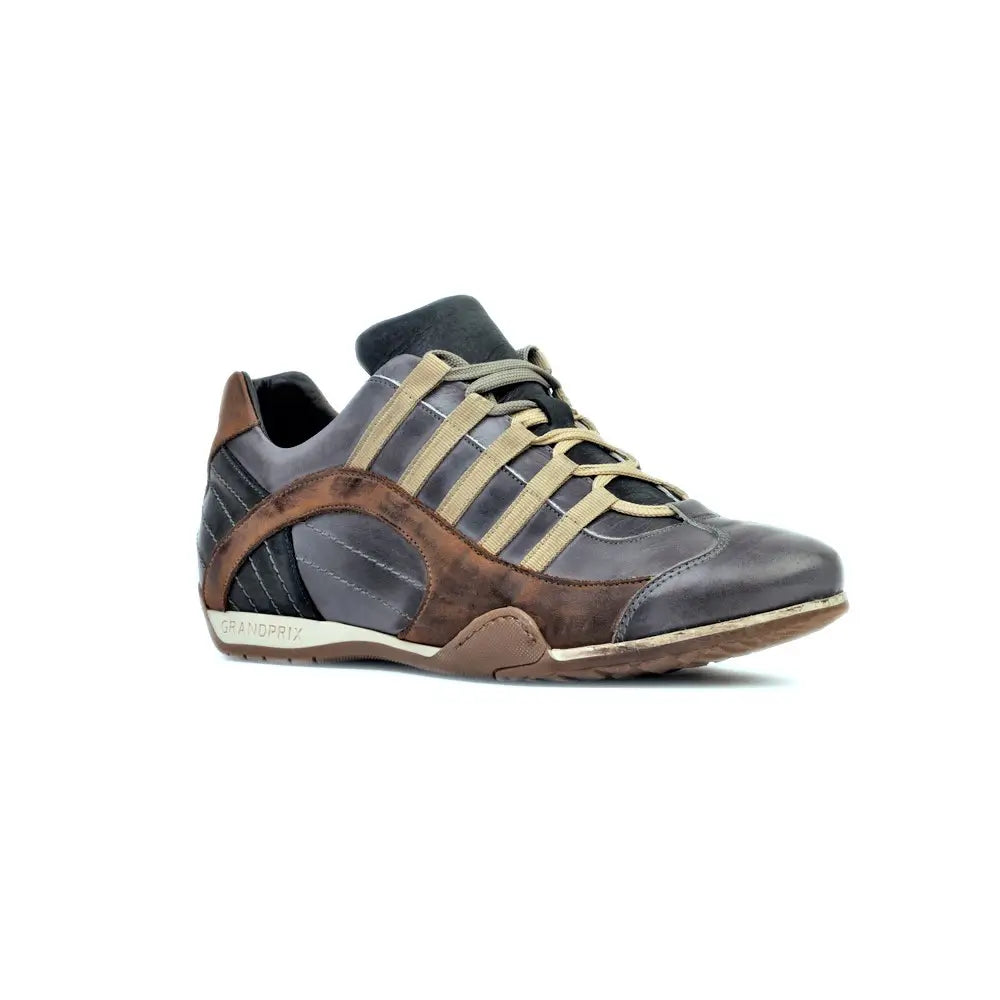 Men's GrandPrix Sneaker in Beach Club (Faded Navy and Brown)