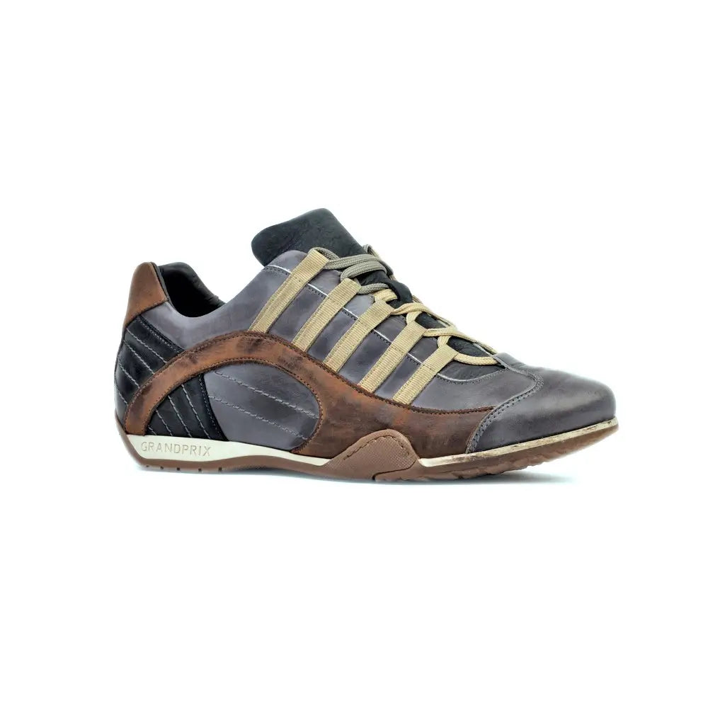 Men's GrandPrix Sneaker in Beach Club (Faded Navy and Brown)