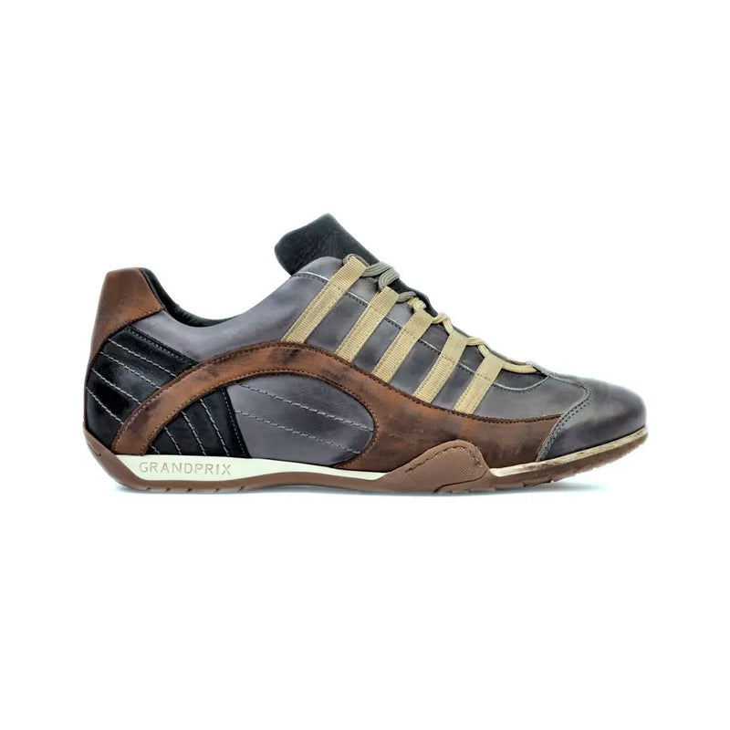 Men's GrandPrix Sneaker in Beach Club (Faded Navy and Brown)