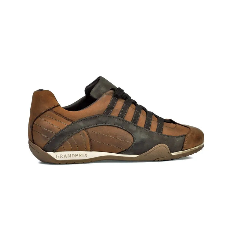 Men's GrandPrix Sneaker in Cognac (Medium and Dark Browns)