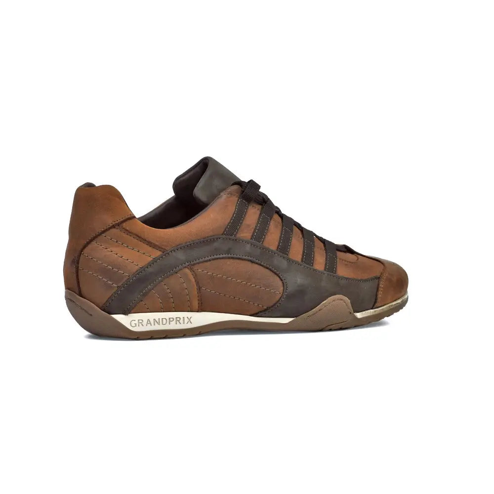 Men's GrandPrix Sneaker in Cognac (Medium and Dark Browns)