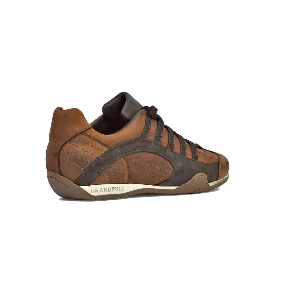 Men's GrandPrix Sneaker in Cognac (Medium and Dark Browns)