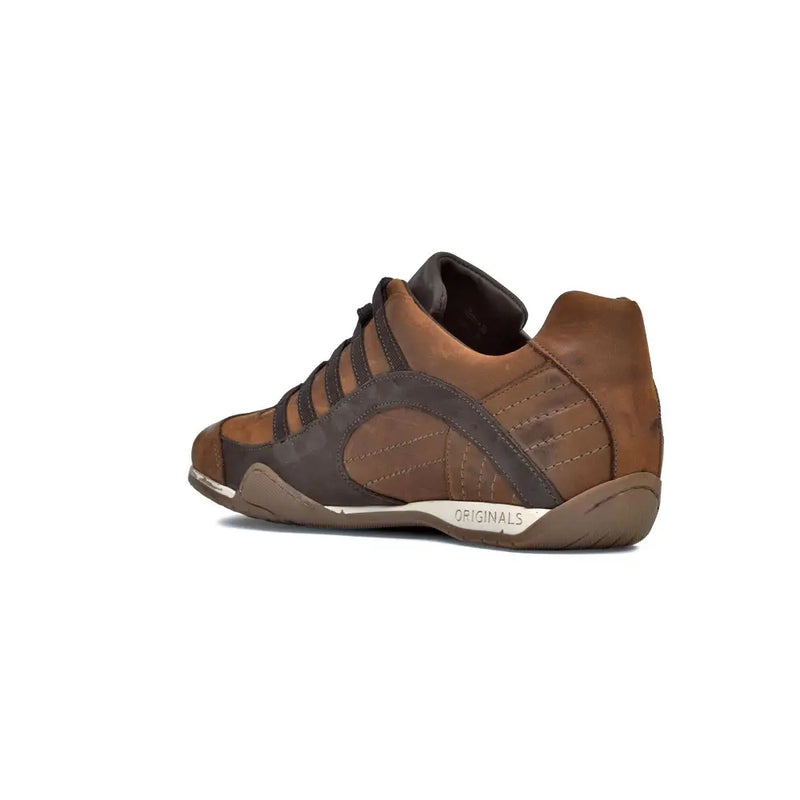 Men's GrandPrix Sneaker in Cognac (Medium and Dark Browns)