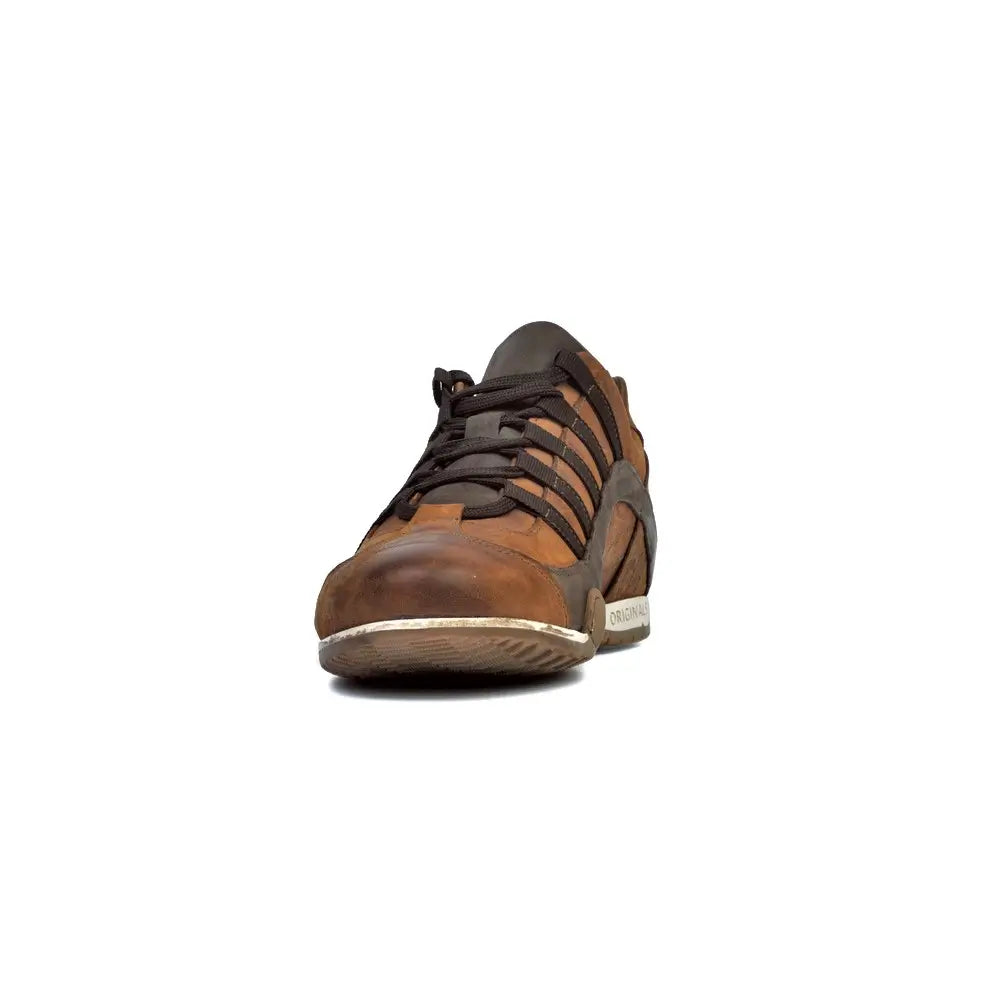 Men's GrandPrix Sneaker in Cognac (Medium and Dark Browns)