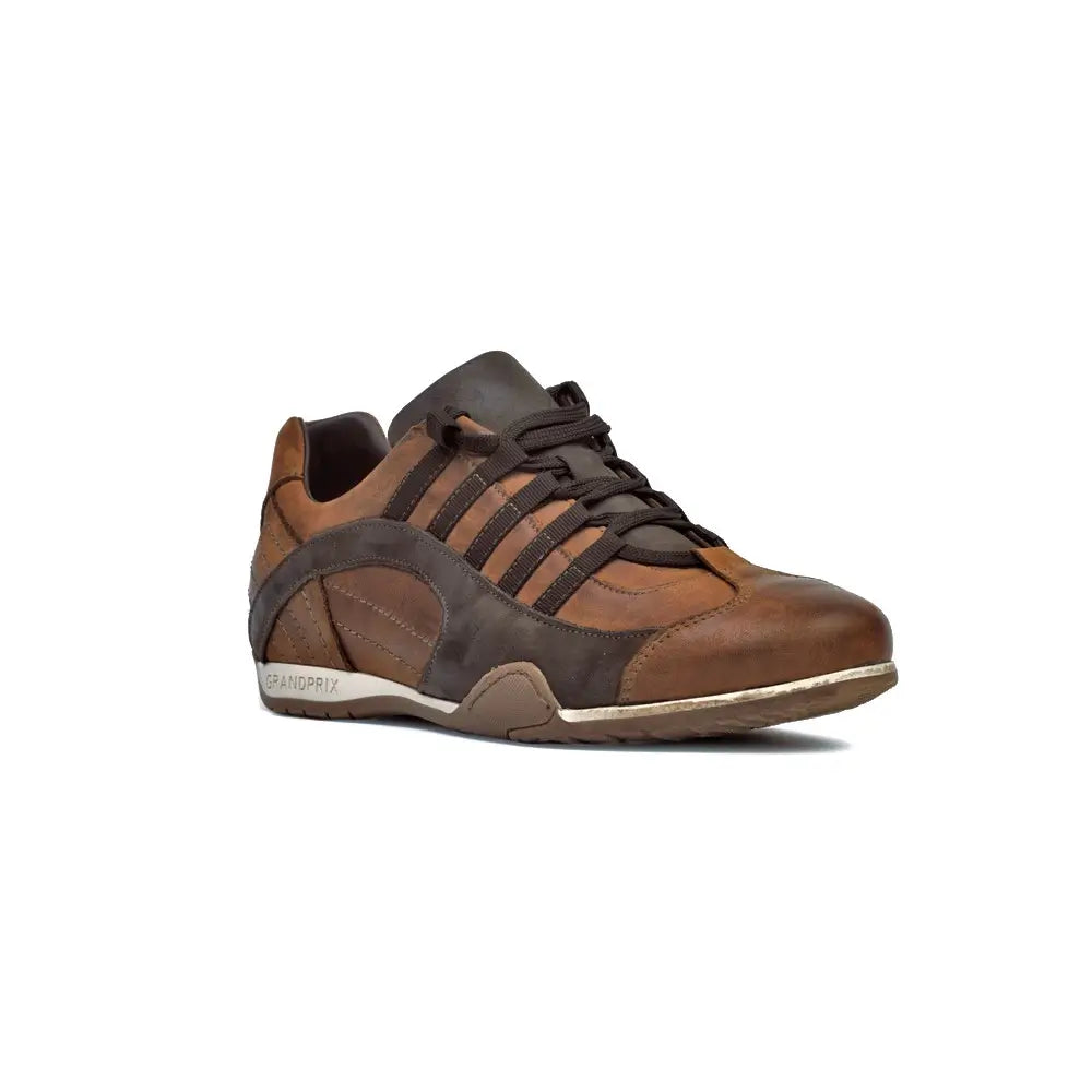 Men's GrandPrix Sneaker in Cognac (Medium and Dark Browns)