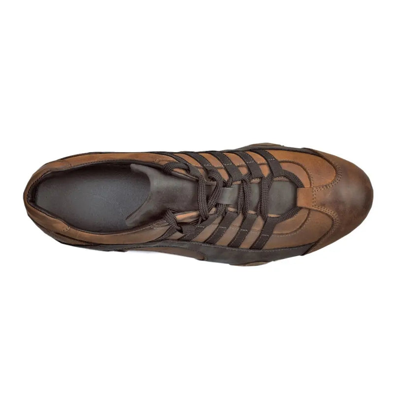 Men's GrandPrix Sneaker in Cognac (Medium and Dark Browns)