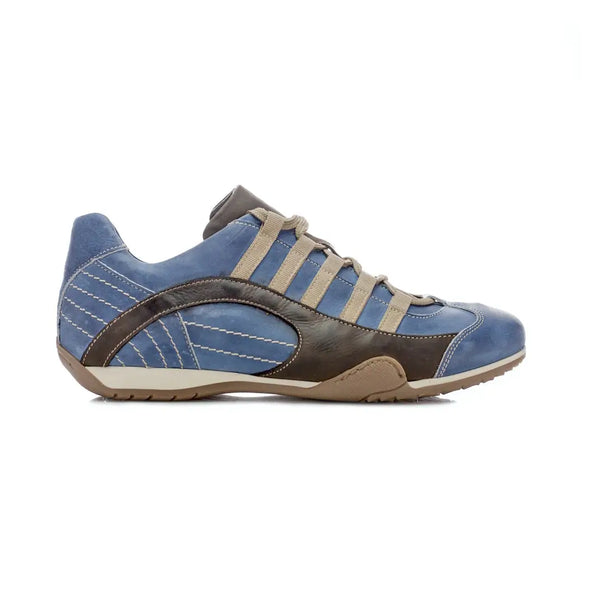 Men's GrandPrix Sneaker in Laguna Seca (Ocean Blue and Sand)