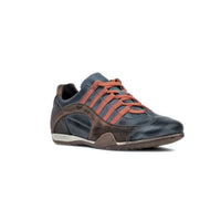 Men's GrandPrix Sneaker in Monza Indigo (Navy and Orange)