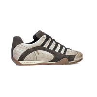 Men's GrandPrix Sneaker in Off White (Chalk and Dark Brown)