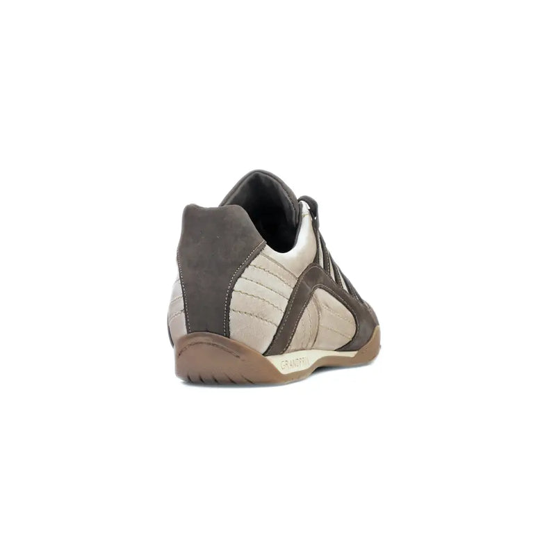 Men's GrandPrix Sneaker in Off White (Chalk and Dark Brown)