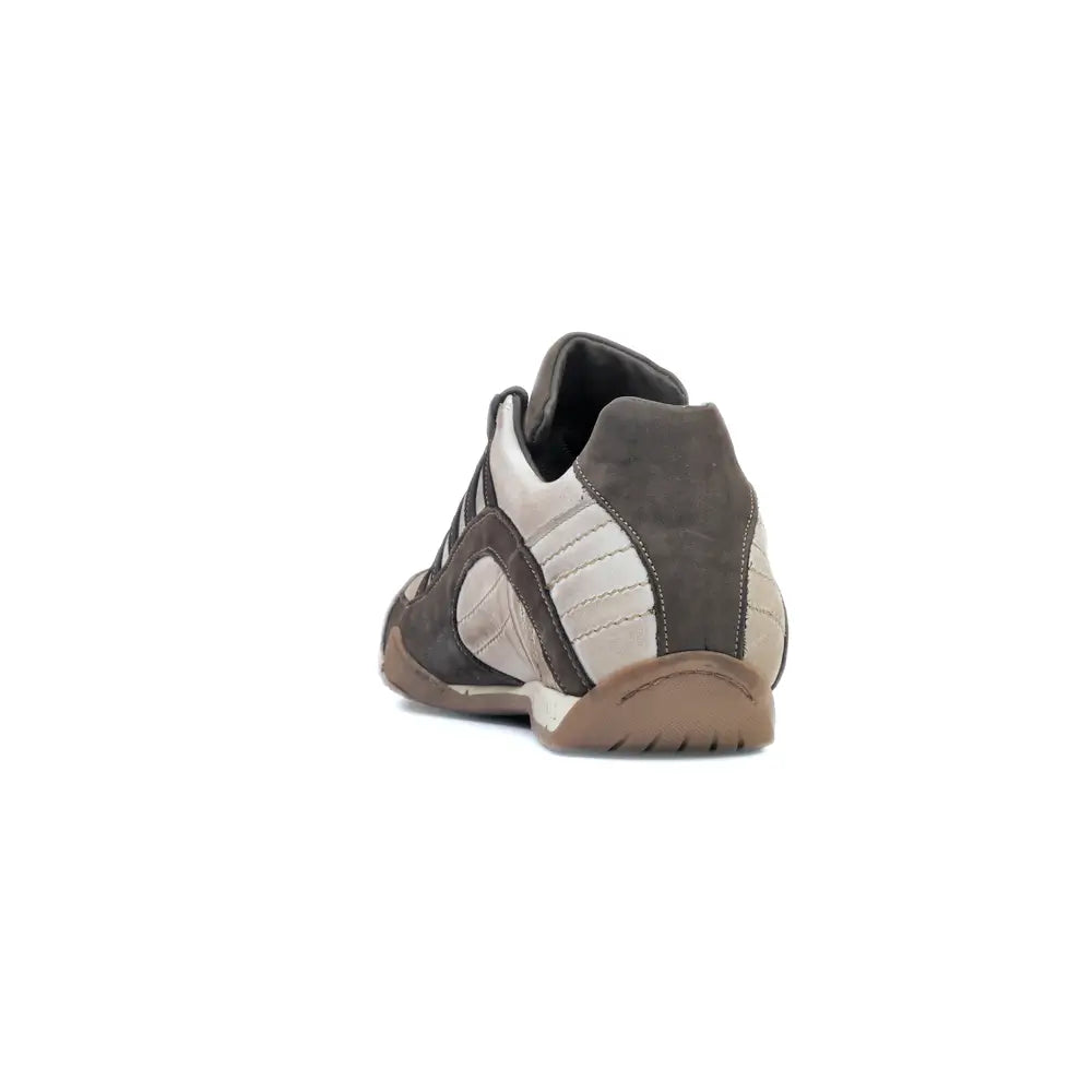 Men's GrandPrix Sneaker in Off White (Chalk and Dark Brown)