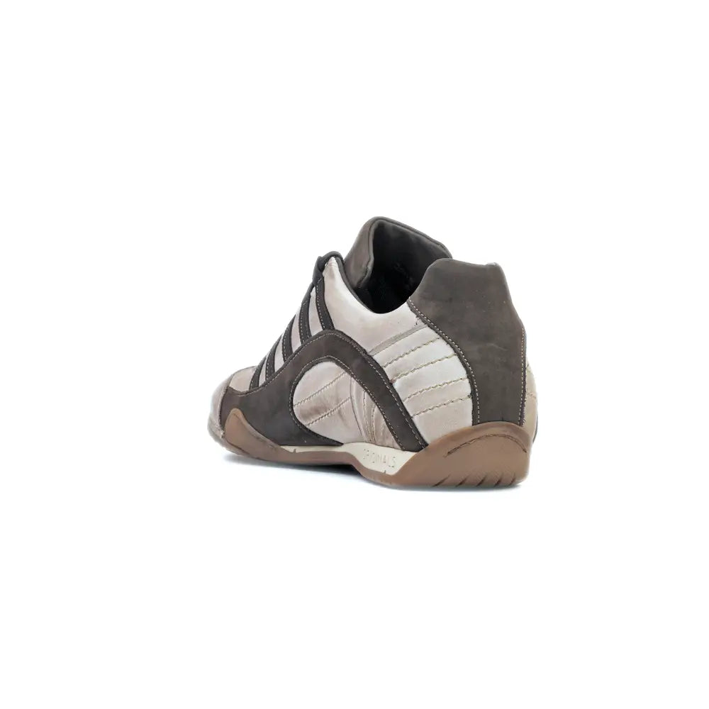 Men's GrandPrix Sneaker in Off White (Chalk and Dark Brown)