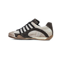 Men's GrandPrix Sneaker in Off White (Chalk and Dark Brown)