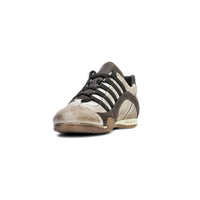 Men's GrandPrix Sneaker in Off White (Chalk and Dark Brown)