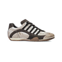 Men's GrandPrix Sneaker in Off White (Chalk and Dark Brown)