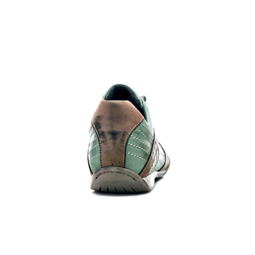 Men's GrandPrix Sneaker in Verdolino (Green and Sand)