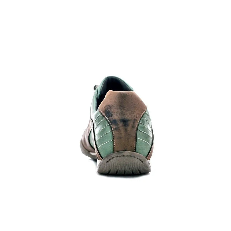 Men's GrandPrix Sneaker in Verdolino (Green and Sand)