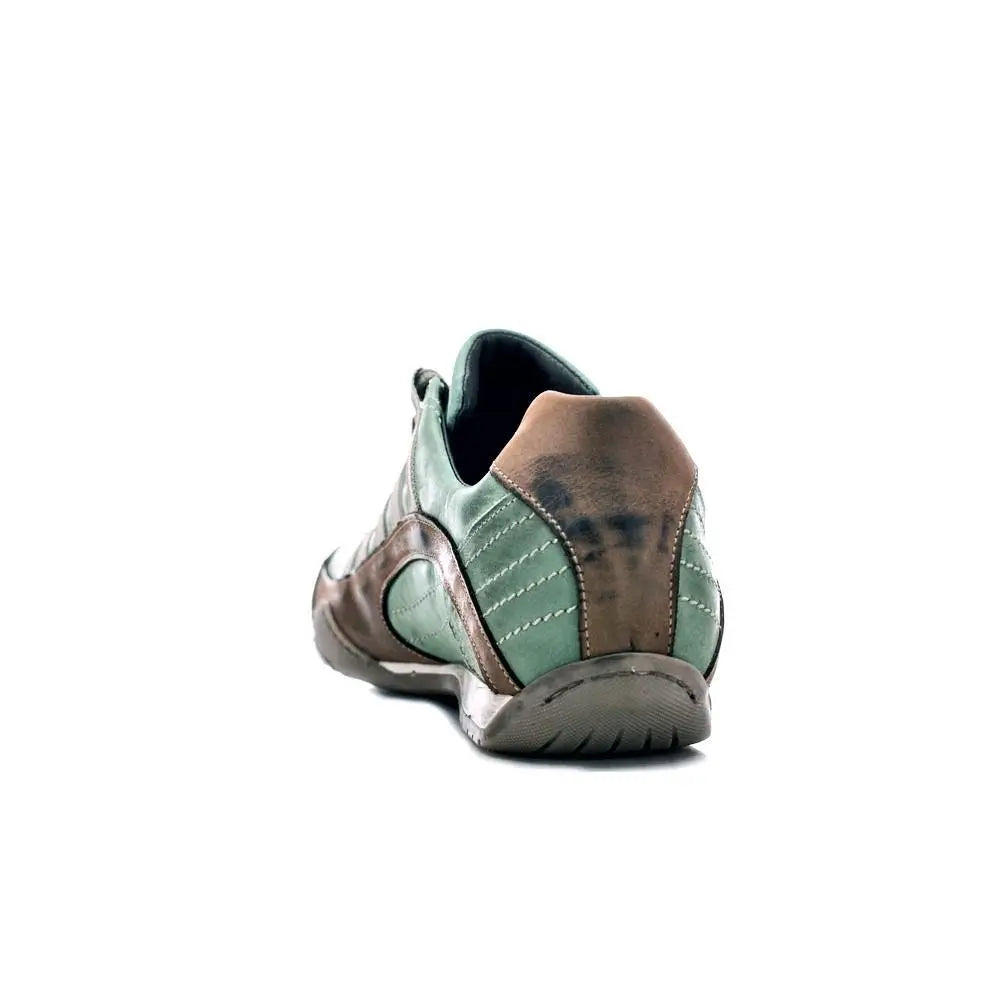 Men's GrandPrix Sneaker in Verdolino (Green and Sand)