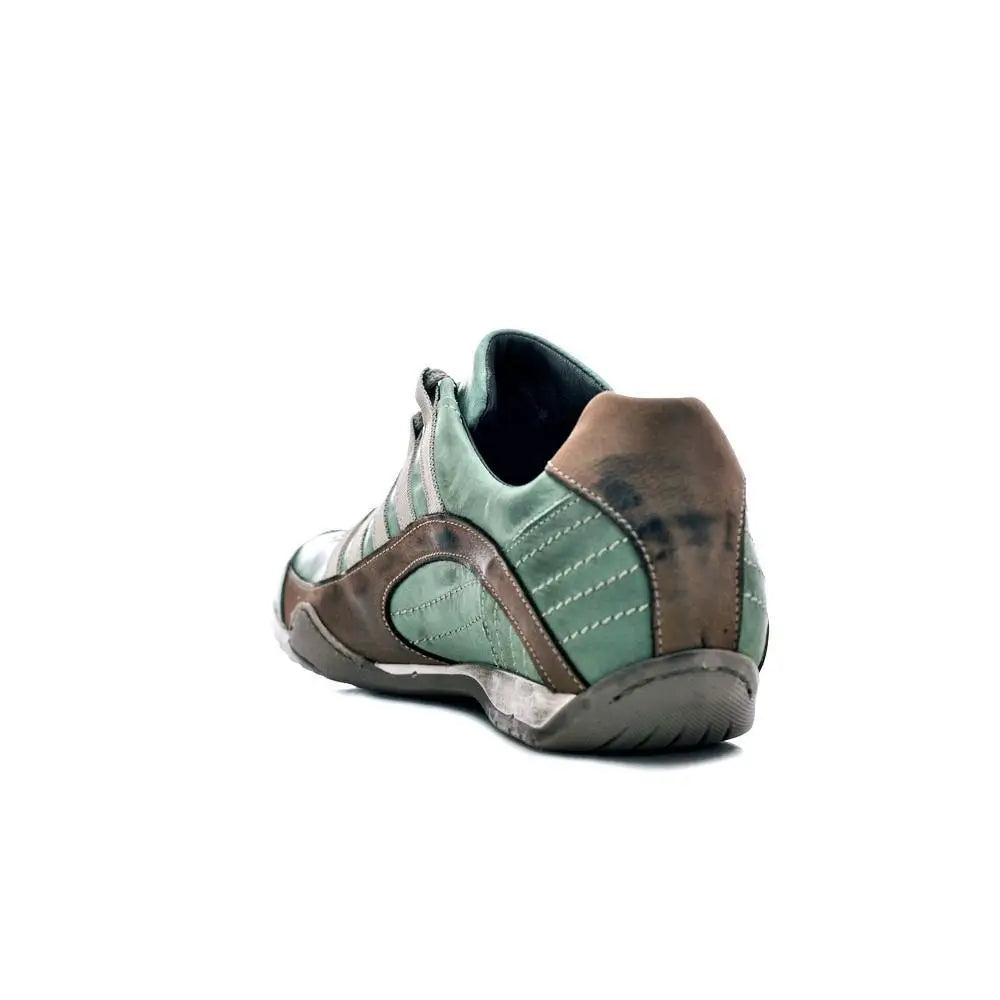 Men's GrandPrix Sneaker in Verdolino (Green and Sand)