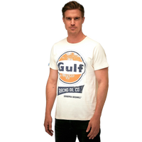 Gulf Racing Oil T-Shirt in Cream