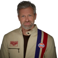 Gulf Roadmaster Cotton Jacket in Sand