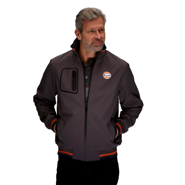 Gulf Softshell Jacket in Graphite Gray