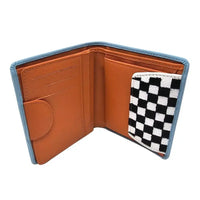 Free Gulf Leather Wallet in Gulf Blue