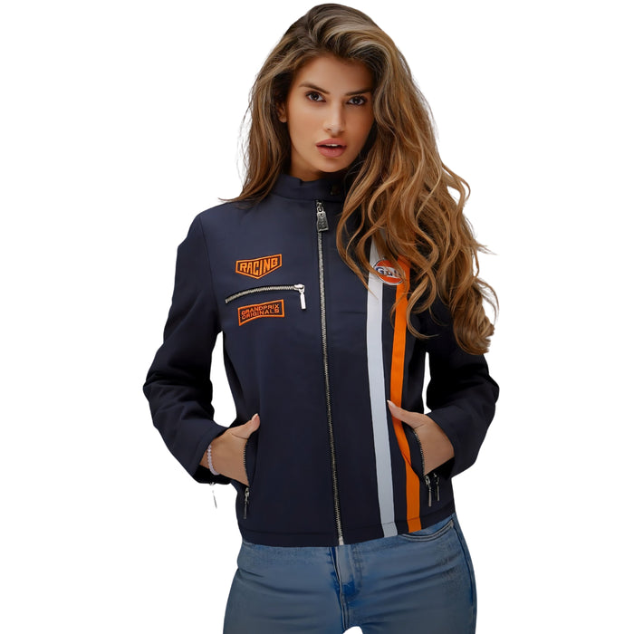 Women's Gulf Roadmaster Jacket in Navy