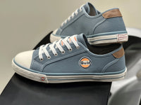 Men's Gulf Low-Top Canvas Sneakers in Denim Blue