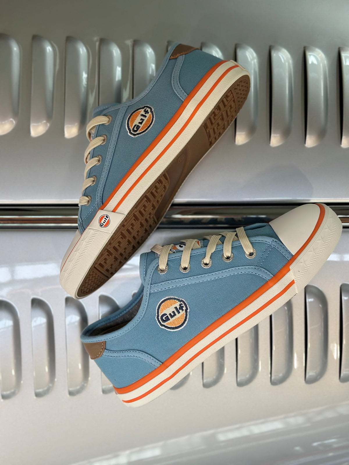 Women's Gulf Low-Top Canvas Sneakers in Gulf Blue