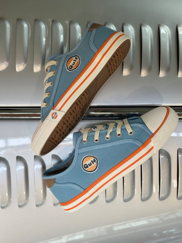 Women's Gulf Low-Top Canvas Sneakers in Gulf Blue