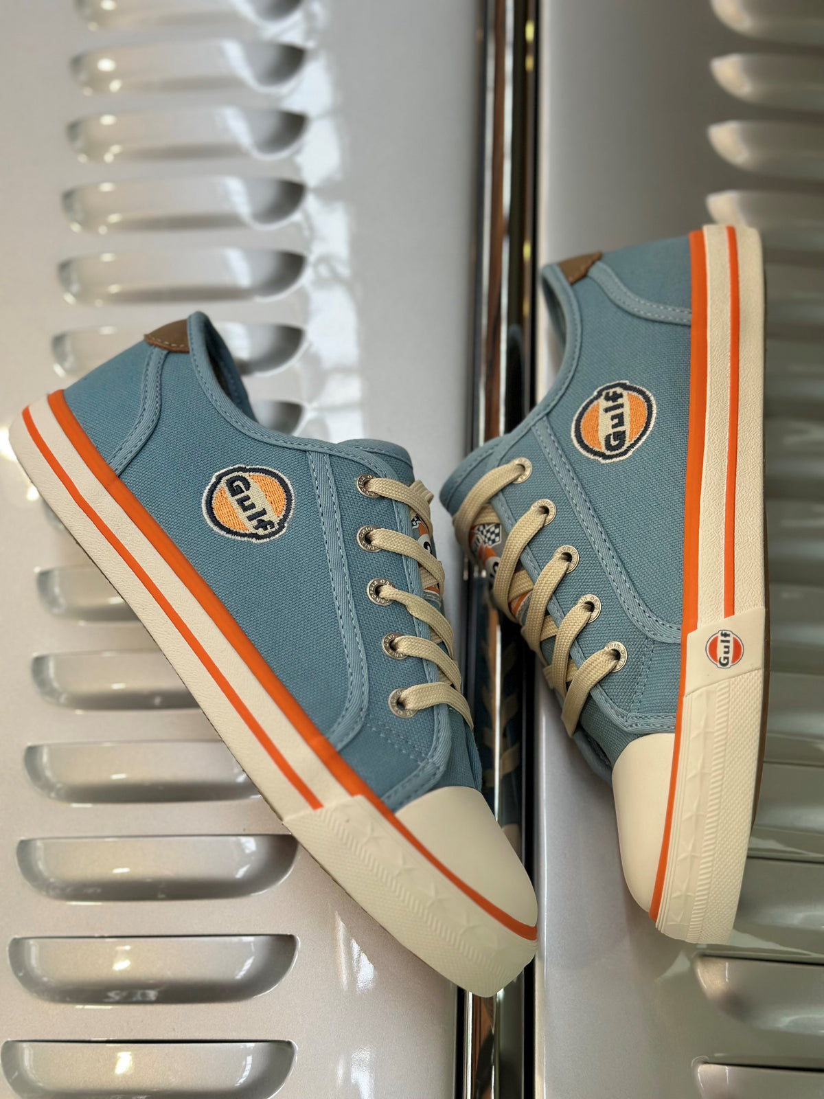 Women's Gulf Low-Top Canvas Sneakers in Gulf Blue