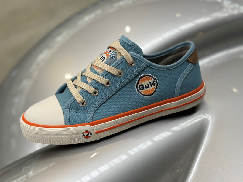 Women's Gulf Low-Top Canvas Sneakers in Gulf Blue