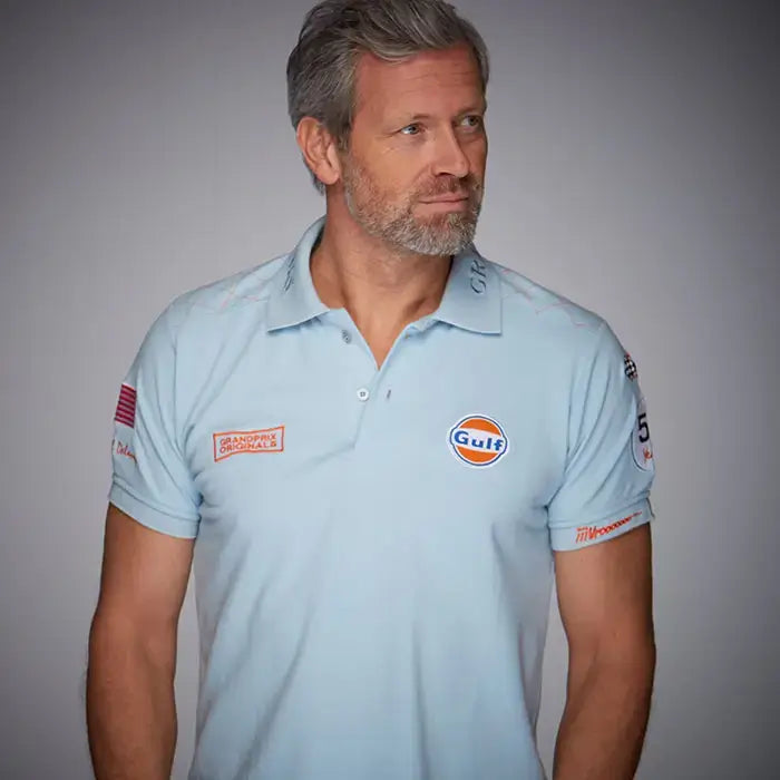 Gulf MD Polo in Gulf Blue