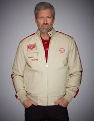 Gulf MD Bomber Jacket in Sand