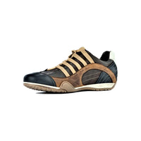 Men's GrandPrix Sneaker in Designo Marron (Medium and Dark Brown)